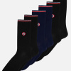 Lot de 3 chaussettes mi-hautes - Trio de Chaussettes Nessy Bleu Noir - bleu - 4