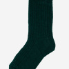 Chaussettes mi-hautes vert sapin avec mohair - Andy Vert Sapin - vert - 1