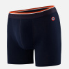 Boxer long bleu marine en coton - Michel Marine - bleu - 5