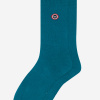 Chaussettes mi-hautes unies topaz - Robuste Topaz - bleu - 13