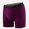 Boxer long prune en coton - Redoutable Long Prune - violet - 1