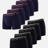 Pack Dix Boxer Redoutable Marine Noir - bleu - 2