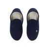Wool indoor slippers - blue - 1