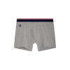 Long cotton boxer shorts - gray - 3
