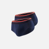 Lot de 2 slips en coton - Duo de Slip Terrible Marine - bleu - 1