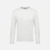 Long-sleeved cotton T-shirt - white - 1