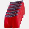 Pack Cinquo Boxer Redoutable Rouge Cerise - rouge - 5