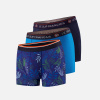 Lot de 3 boxers en coton - Trio de Boxer Redoutable Marine Bleu Turquoise Marius Sous Bois Indigo - bleu - 2
