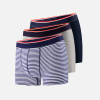 Pack Trio Boxer Marius Marinière Marine Gris - gris - 2