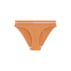 Seamless cotton panties - orange - 1
