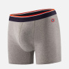 Boxer long gris en coton - Michel Gris - gris - 4