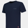 T-shirt homme bleu marine à manches courtes en coton - Formidable Marine Brodé Porte Bonheur - bleu - 2