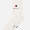 Chaussettes mi-hautes en coton - Robuste Blanc Brodé Papa Costaud - blanc - 2