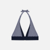 Polyamide triangle bikini top - white - 1