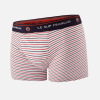 Boxer en coton - Petit Joseph Rayure Bleu Blanc Rouge - bleu - 2