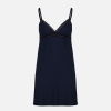Nuisette en viscose - Valerianne Bleu Marine - bleu - 1