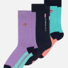 Lot de 3 chaussettes mi-hautes - Pack Lucas Marine Purple Bloc Eblouissant - violet - 5