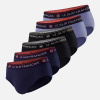 Pack 6 Slip Intrépide Marine Noir Bleu Jean - bleu - 2