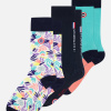 Lot de 3 chaussettes mi-hautes - Pack Lucas Mint Neon Pink Marine Little Jungle Viola - vert - 6