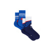 Duo of mid-high cotton socks - blue - 4
