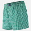 Caleçon à carreaux vert en coton - Jacques Carreaux Vichy Mint Green - vert - 2