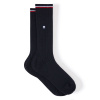 Mid-high socks in lisle thread - gray - 2