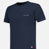 T-shirt manches courtes en coton - Formidable Marine Brodé Papa D'Amour - bleu - 2