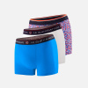 Pack Trio Boxer Redoutable Blanc Bleu Fluo Marius Gavotte Bleu Fluo - blanc - 2