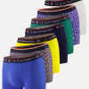 Redoutable Boxer Weekly Pack Dazzling Blue Sunflower Navy Emerald White Marius Cami Sunflower Gavotte Purple - white - 6