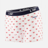 Marius Little Red Heart Embroidered Climber - white - 10