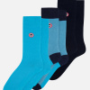 Pack trio Chaussettes Lucas Marine Malibu Bleu Fluo - bleu - 4