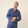 Chemise de pyjama en flanelle - bleu - 1