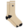 Mid-cut cotton socks - beige - 17