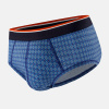 Slip imprimé bleu en coton - Terrible Arlequin Bleu - bleu - 6