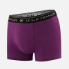 Boxer prune en coton - Redoutable Prune - violet - 1