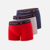 Lot de 3 boxers en coton - Trio de Boxers Petit Joseph Rouge Rayure Bleu Blanc Rouge Marine - bleu - 2