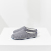Chaussons d'intérieur en laine - gris - 1
