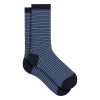 Organic cotton mid-cut socks - blue - 39