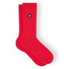 Organic cotton mid-cut socks - red - 9