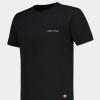 T-shirt manches courtes en coton - Formidable Noir Brodé Papa Bricolo - noir - 1