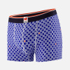 Boxer en coton - Marius Damier Indigo France Rugby - bleu - 3