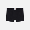 Seamless cotton boxer shorts - black - 2