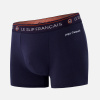 Boxer en coton - Redoutable Marine Brodé Papa D'Amour - bleu - 3