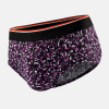 Slip imprimé gavotte prune en coton - Terrible Gavotte Prune - violet - 4