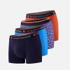 Pack Quatro Boxer Redoutable Marine Clay Red Fluorescent Blue Marius Cami Fluorescent Blue - red - 3