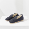 Wool indoor slippers - gray - 2