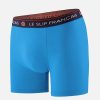 Boxer long en coton - Redoutable Long Bleu Fluo - bleu - 2