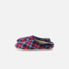 Chaussons d'intérieur - Pantoufles Tartan Bleu Blanc Rouge - blanc - 1