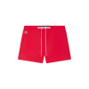 Short swim shorts with elasticated waistband - red - 1