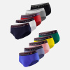 Lot de 10 slips en coton - Pack 10 Slips Intrépide Marine Blanc Rouge Cerise Gris Chiné Noir Bleu Jean Bleu Eblouissant Rose Des Bois Tournesol Emeraude - blanc - 2